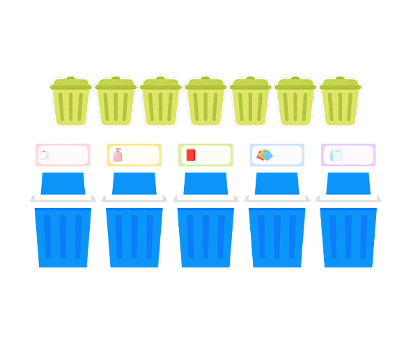 분리수거판 (문구없음)