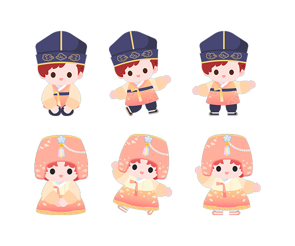 한복 입은 아이