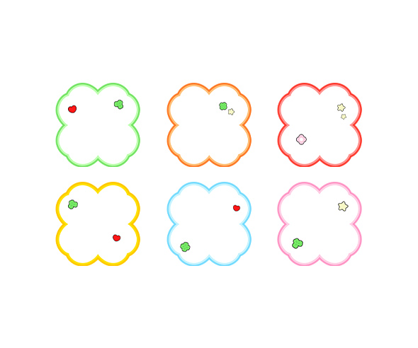 이름표 (네잎클로버)