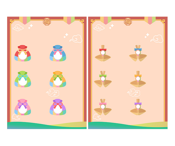 복 가게 메뉴판 (문구없음)