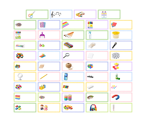 바구니 이름표 (문구없음)