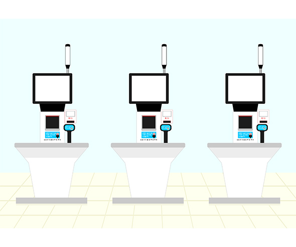 생활용품 가게 배경