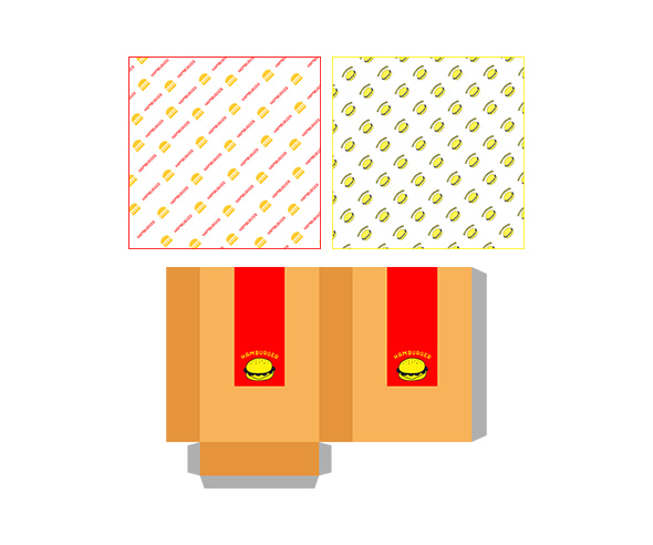 햄버거 포장지, 포장 봉투