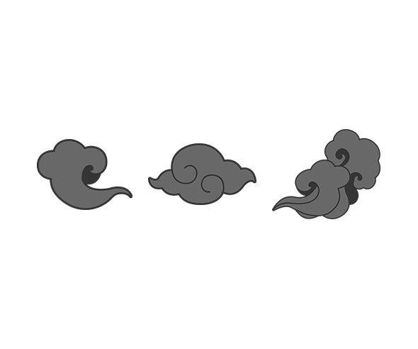 전통 구름