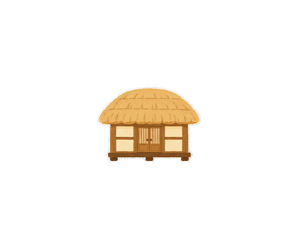 초가집 그림