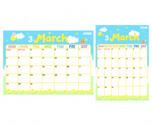교사용 달력 (3월)