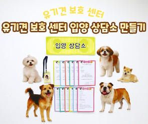 유기견 보호 센터 입양 상담소 만들기