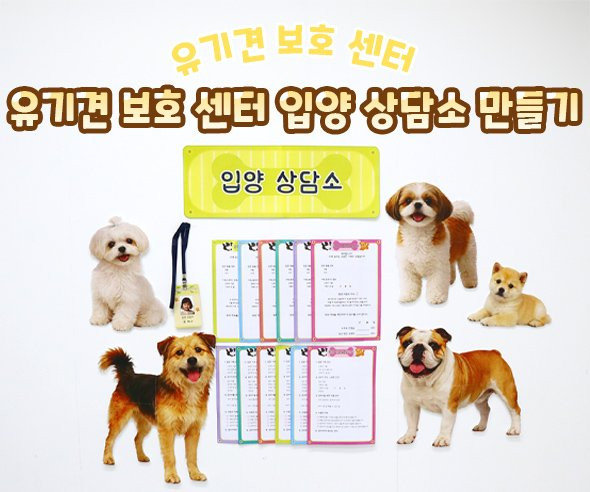 유기견 보호 센터 입양 상담소 만들기