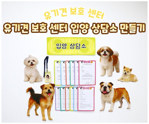 유기견 보호 센터 입양 상담소 만들기