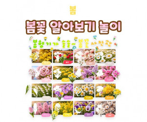 봄꽃 알아보기 놀이