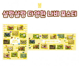 살랑살랑 다양한 나비 포스터