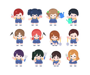 나무 심는 아이 