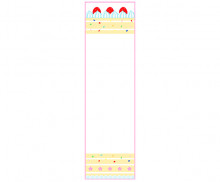 케이크 가게 세로 배너 (문구없음)