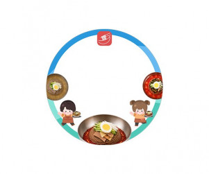 냉면 라벨