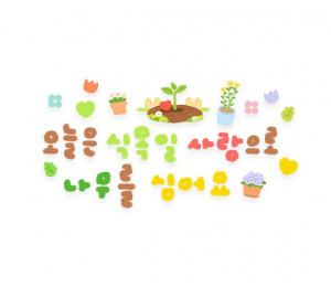 오늘은 식목일 사랑으로 나무를 심어요 레터링