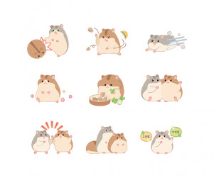 우리들의 약속 햄스터