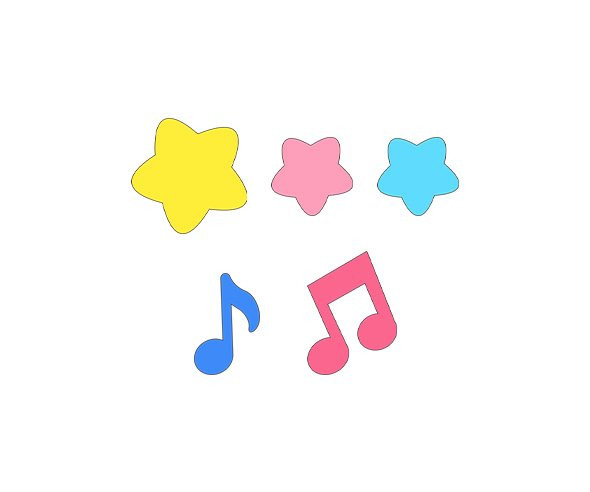 별, 음표