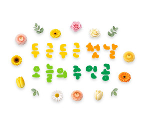 두근두근 첫날 오늘의 주인공 레터링