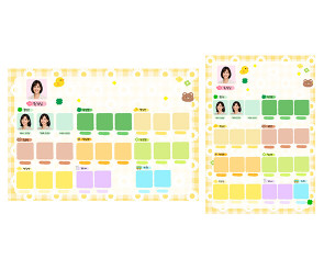 교사 현황판 (데이지) (문구없음)