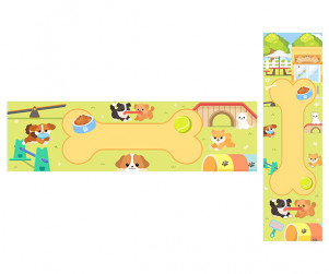 동물들을 사랑으로 돌봐요 가로 세로 배너 (문구없음)