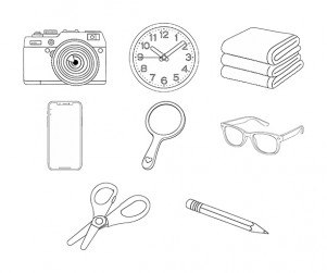 생활용품 색칠 모음