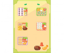 봄도시락 가게 메뉴판 (문구없음)