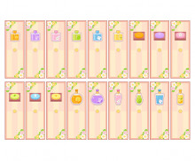 봄향기 가게 개별 메뉴판 (문구없음)