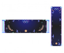 세계 동계 올림픽 가로 세로 배너 (문구없음)