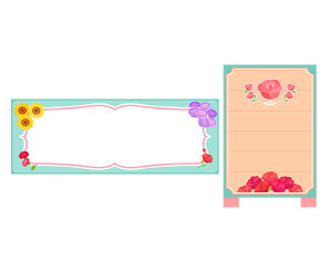 꽃가게 간판 만들기 (문구없음) 