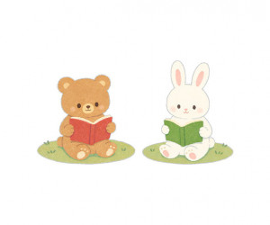 책 읽는 곰, 토끼