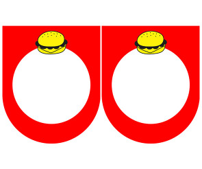 [개별도안] 어린이 햄버거 가랜드