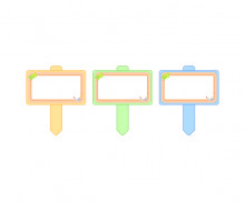 푯말 화분 이름표