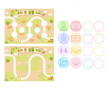 우리 원 탐험 스탬프 지도