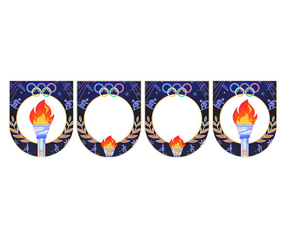 [개별도안] OLYMPICS 가랜드