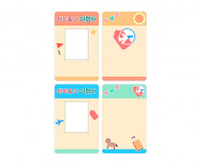패키지여행 명찰 (문구없음)