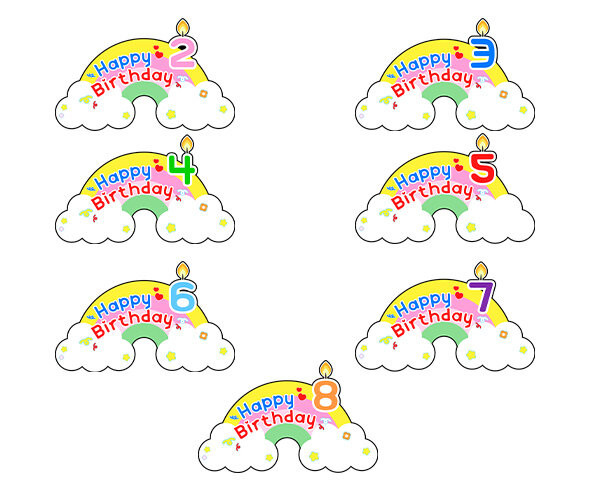 생일 토퍼