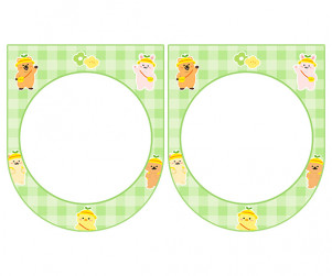 [개별도안] 친구와 함께 동작을 따라 해요 가랜드