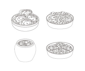 김치 색칠 모음