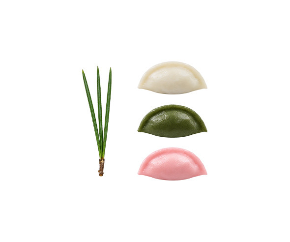 송편, 솔잎