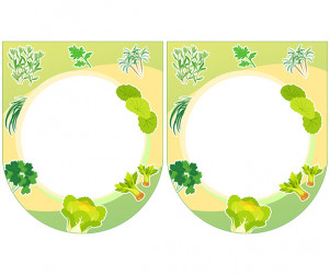 [개별도안] 봄나물 놀이 가랜드