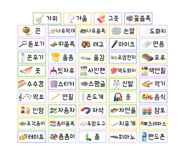 바구니 이름표 