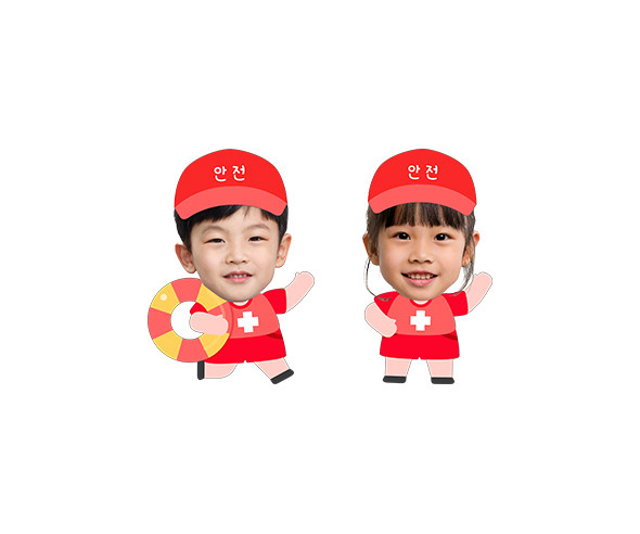 바다 구조대 합성이미지