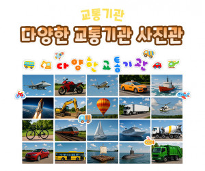다양한 교통기관 사진관