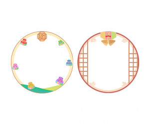 복조리, 복주머니 라벨