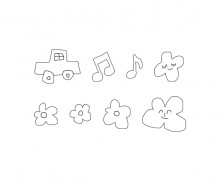 아이가 그린 그림 색칠 모음