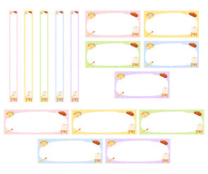 작품 모음집 이름표 (도트)