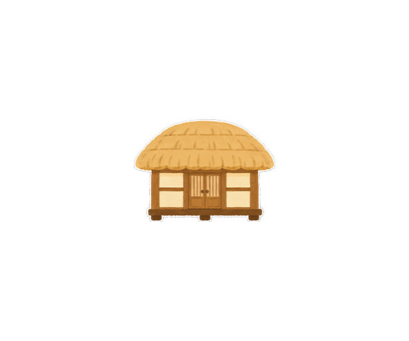 초가집 그림