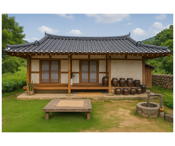 시골집 배경