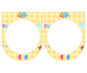 [개별도안] 친구와 함께 물건을 옮겨요 가랜드