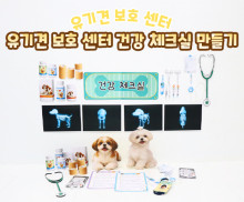 유기견 보호 센터 건강 체크실 만들기